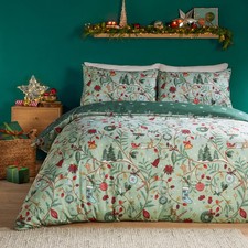 Duvet Day Noelle Soft Touch Reversible Christmas Duvet Cover Set 