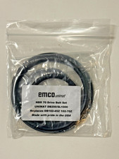 Two Drive Twin Belt Sets for Emco Unimat DB200/SL1000 - NBR 70