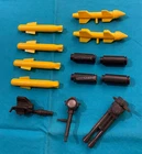 G.I. GI JOE gijoe MORAY COBRA HYDROFOIL PARTS LOT #67 searchlight lens FREE SHIP