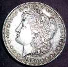 1880  MORGAN SILVER DOLLAR ..........MIN. BID .01 & NO RESERVE!