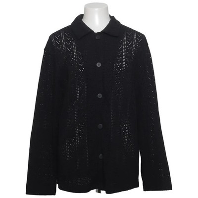 Strickjacke, Herren, Größe: S, Grau, Streifen #DYt