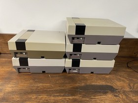 Lot Of 5 Nintendo Entertainment System NES Console Only NES-001 All Working