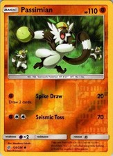 Passimian 125/236 Reverse Holo Pokemon Sun & Moon Cosmic Eclipse 2019 NM