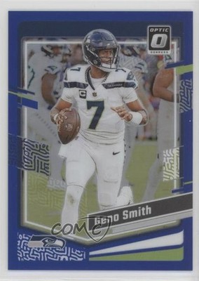 2023 Panini Donruss Optic Blue Prizm 178/199 Geno Smith #177 12fl