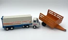 Tonka Toys Cooper Jarrett Trailer, Truck  Orange Trailer Vintage