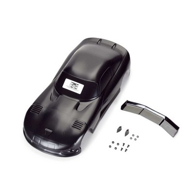 ProLine Racing Pre-Cut 2002 Dodge Viper GTS Black for Losi NASCAR PRO368414
