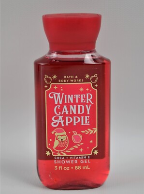 Winter Candy Apple NEW 3oz Shower Gel Bath & Body Works Travel Size