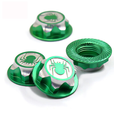 4Pcs/set 17mm Car Wheel Nut  Anti-Skid Hex Tire Screw Cap for 1:8 RC Car