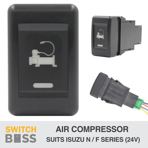Push Switch ALL STYLES to suit ISUZU TRUCK N Series F Series 24v NPR NPS LED - Picture 15 of 74