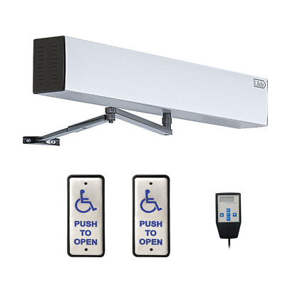 Olide Commercial Handicap Swing Door Opener for Disabled with Narrow Push Button