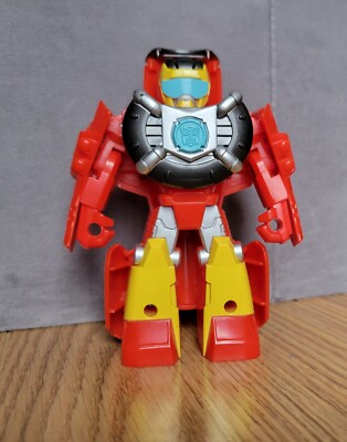 Transformer Rescue Bots Academy HOT SHOT Plane Figure Hasbro Playskool Heroes
