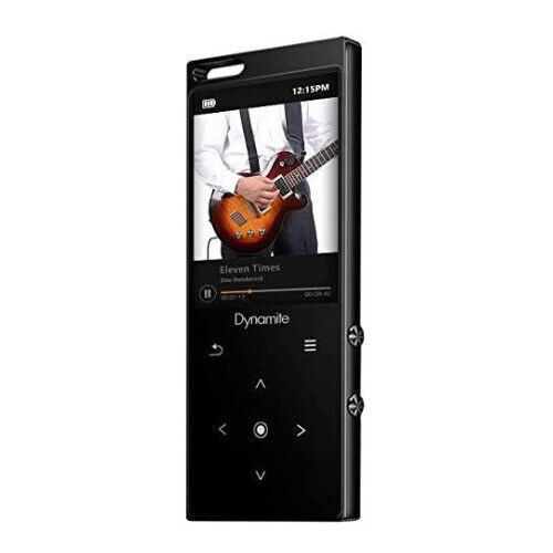 SAMVIX Dynamite Kosher MP3 Player 8GB.Bluetooth Touch Voice Recorder Black