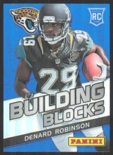 2013 Panini Prizm Building Blocks Denard Robinson Rookie #3