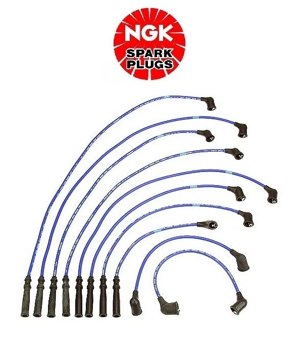 Juego de cables de bujía para camioneta Nissan 720 200SX 510 1980-1981 para NGK Foto 2 de 3