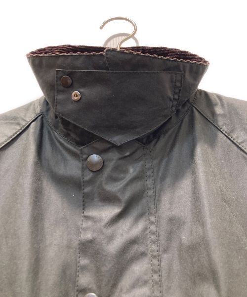 Barbour Men's Raglan Sleeve Jacket Gamefair Wax Oiled Black Moldova