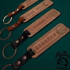 Personalised Custom Keyrings Wooden Keychain Personalised Gift Engraved Keyring