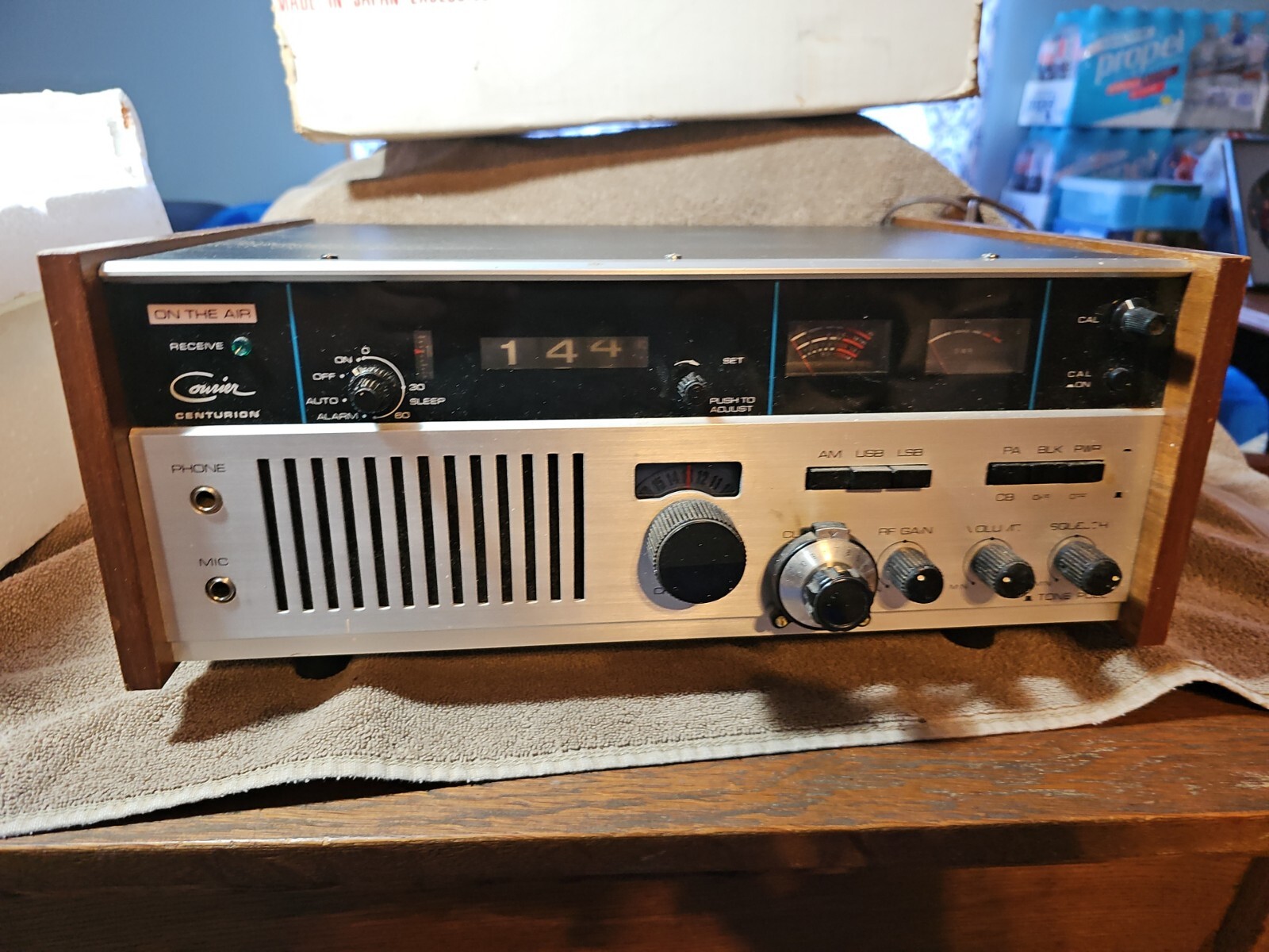 Courier CENTURION 23 CH CB Transceiver Radio Base Station Matching SN