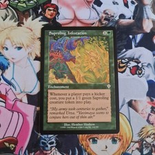 MTG Saproling Infestation Nm 🇬🇧  Invasion Magic the Gathering Karte Card 2000