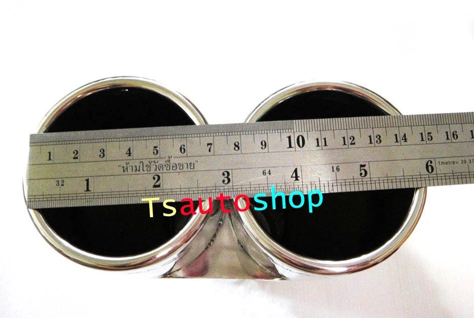 TUBO SILENCIADOR ESCAPE INOXIDABLE PARA TOYOTA YARIS VITZ 2006-2012 HATCHBACK Foto 4 de 4