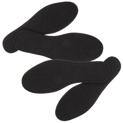 2 Pairs Bamboo Charcoal Odorproof Insole Man Insert Thin Inserts Men