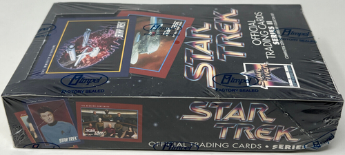 Impel 1991 - Tarjetas coleccionables oficiales de Star Trek - Caja sellada de fábrica - Dañada de colección - Imagen 6 de 8