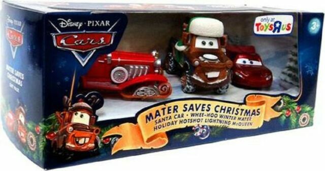 Mater Saves Christmas SANTA カーズ ミニカー DISNEY PIXAR CARS MATER SAVES CHRISTMAS SANTA CAR HOLIDAY 3 PACK