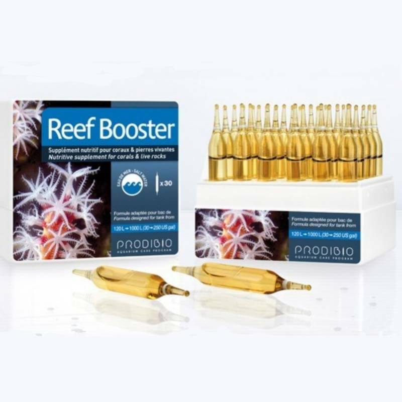 PRODIBIO REEF BOOSTER 15 AMPOLLAS ALIMENTO CORALES ACUARIO MARINO