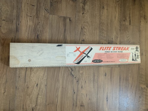 Vintage Top Flight Flite Streak C/l Combat/Stunt Model Airplane Kit New - Picture 4 of 4