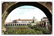 San Luis Rey Mission San Diego California CA UNP DB Postcard Unused U17