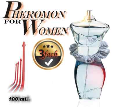 PHEROMON    * 3- fach*   Parfum 100 ml.   PHERON - WOMEN Luxus hot lock