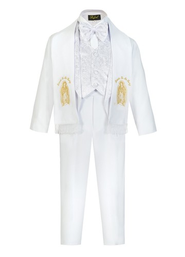 Baby Boys' Suit Tuxedo Shawl Lapel Pants Vest Bowtie Wedding Christina By011ML - Picture 6 of 10