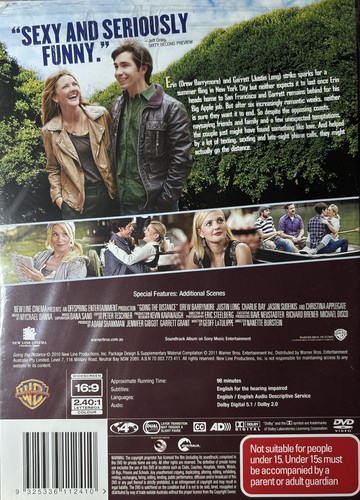 DVD NEW: Going the Distance - 2010 Romantic Comedy, Starring Drew Barrymore - Picture 2 of 3