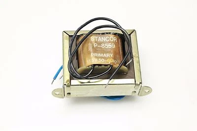 STANCOR P8559 Power Transformer, 115V Primary, 20V-CT 2A Secondary, Flange-Mount