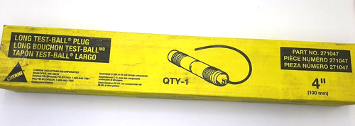 Cherne 271047 4-IN. LONG TEST-BALL PLUG NEW - Picture 2 of 4