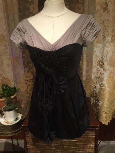 BCBG Max Azria Runway Navy Blue and 