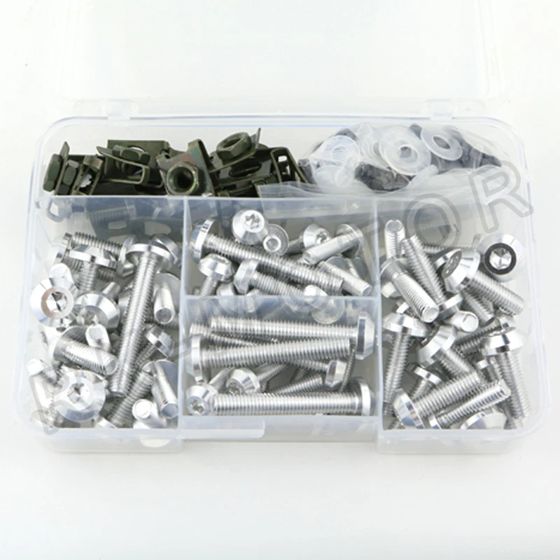 CNC Alloy Complete Fairing Bolt Kit Bodywork Screws Fit For BMW G650 GS 08-17 - Image 3 of 4