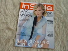 Magazine New travel size instyle may 2016 kirsten dunst