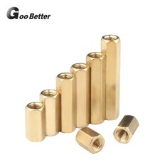 M2 M2.5 M3 M4 M5 M6 Hex Hexagon Standoff Spacer Brass Thread Pillar Studs Female