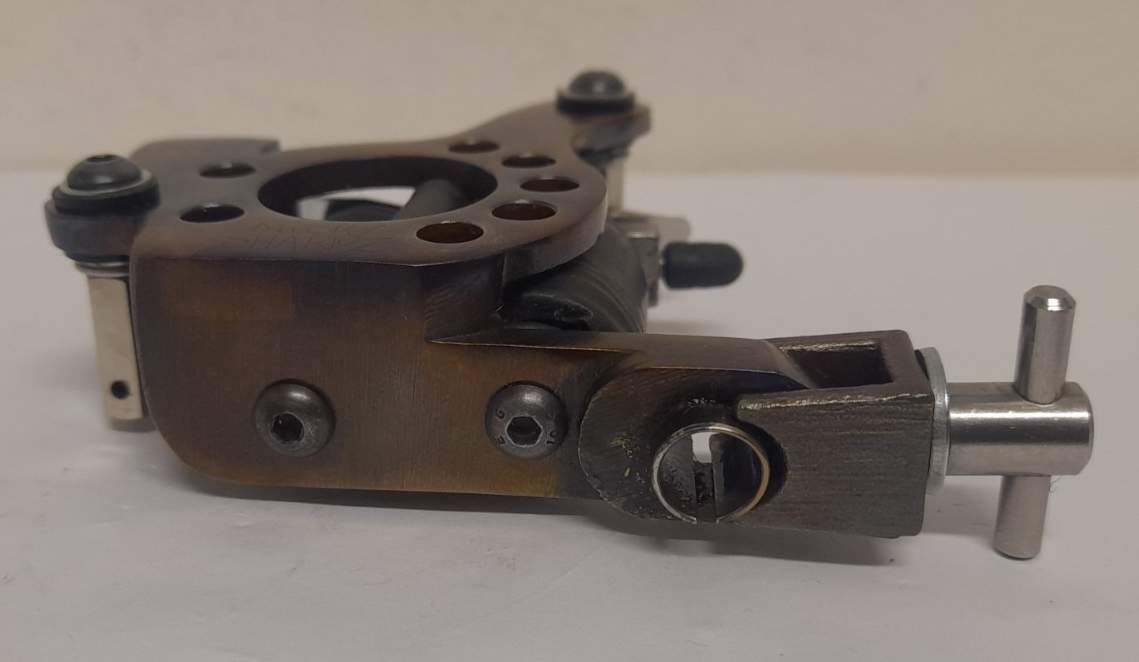 Genuine Micky Sharpz 2010 Iron T-Dial tattoo machine shader | eBay UK