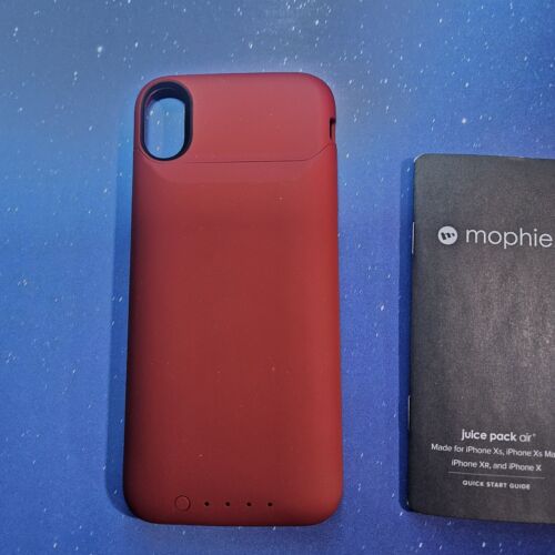 Mophie Juice Pack Access Ultra Slim Wireless Charging Case iPhone Xs Max (Red) - Picture 5 of 9