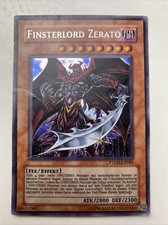 YuGiYoh Finsterlord Zerato PTDN-DE081 Secret Rare