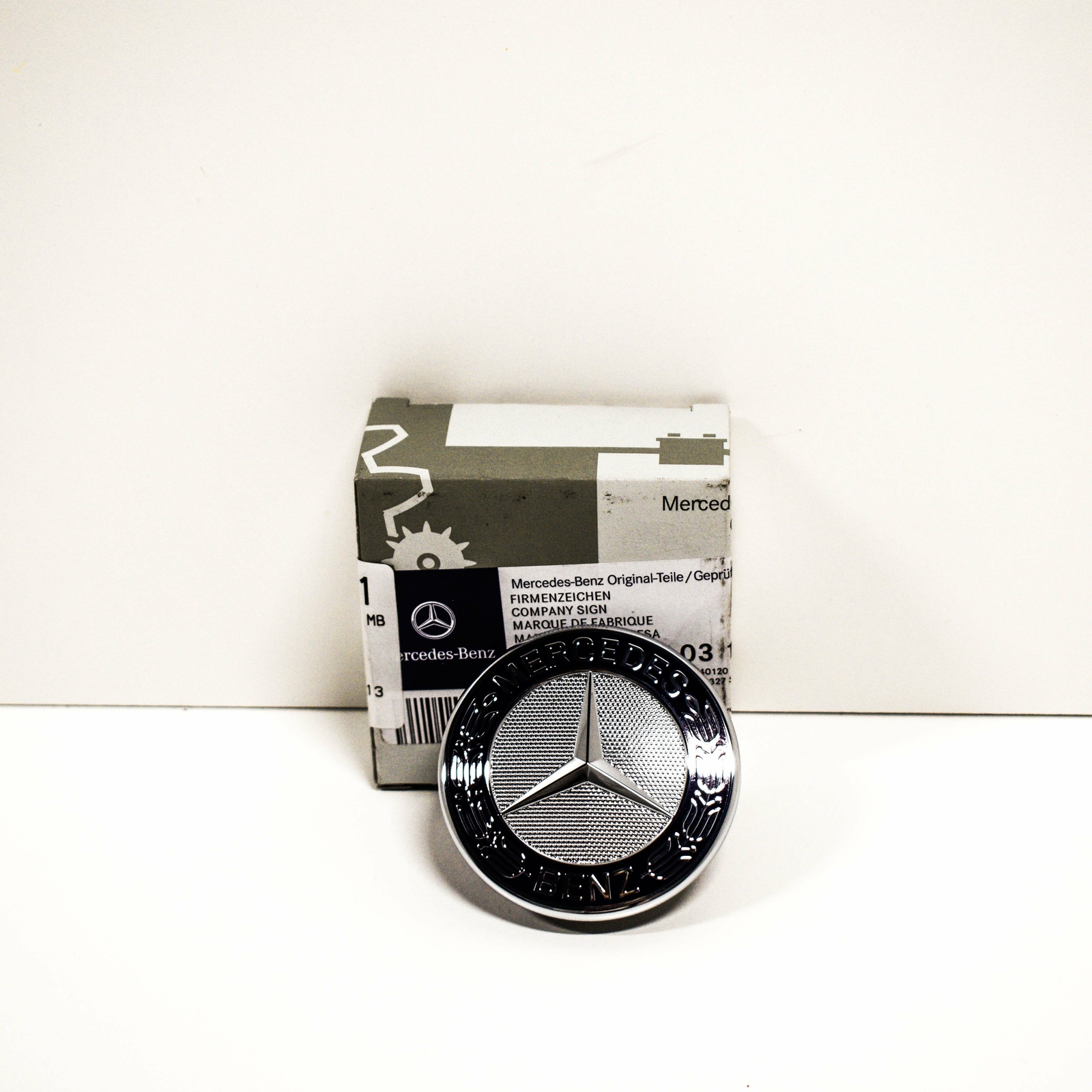 Mercedes-Benz C-Klasse W205 Fronthaube Motorhaube Blaues Abzeichen A2128170316