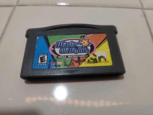 WarioWare, Inc.: Mega Microgame (Nintendo Game Boy Advance) Authentic