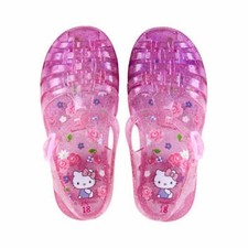 Sanrio Shop Limited Hello Kitty Kids Clear Sandals Size 1.5