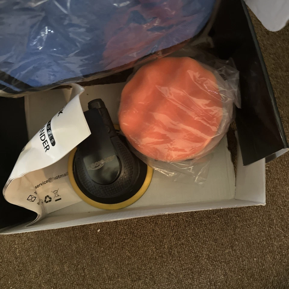 Lijadora orbital eléctrica Autolock 2022 actualización 5 inAir, neumática doble acción F2 Foto 3 de 4