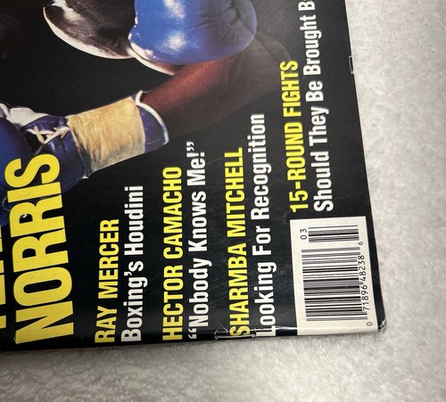 BOXING SCENE MARCH 1992 FIGHTER OFTHE YEAR: TERRY NORRIS. MIKE TYSON UP CLOSE - Picture 10 of 22