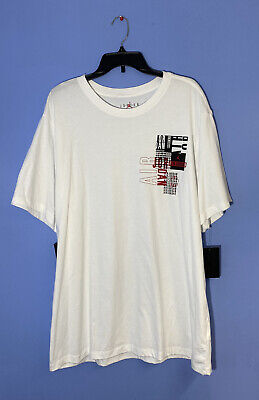 RARE!! Men’s Nike Air Jordan T Shirt BQ9068 100 Size XXL | eBay