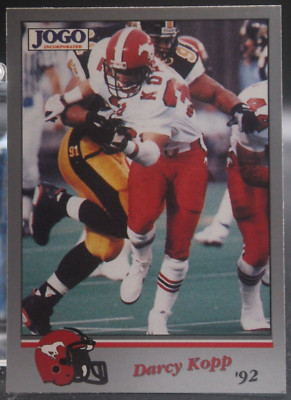 Darcy Kopp (Calgary) - 1992 JOGO CFL #40