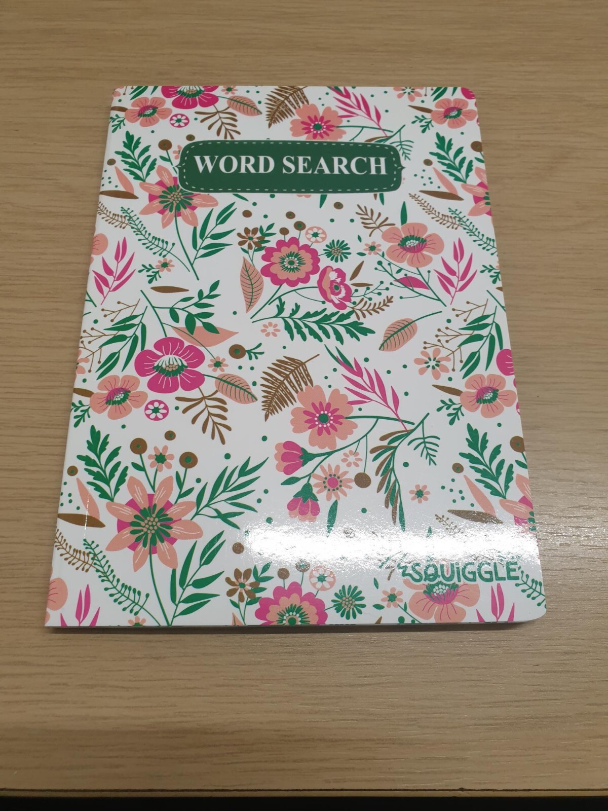 1 X A5 Floral Word Search Book 110 Wordsearches per book - Ideal for Home Travel