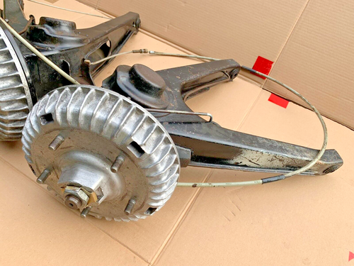 2 NSU Schräglenker Hinterachsschwinge TT TTS 1200 Hinterachse Bremstrommel - Bild 2 von 18